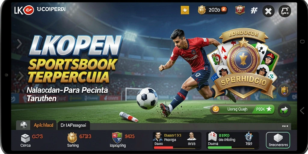 Tampilan antarmuka LKOPEN yang modern dan informatif.
