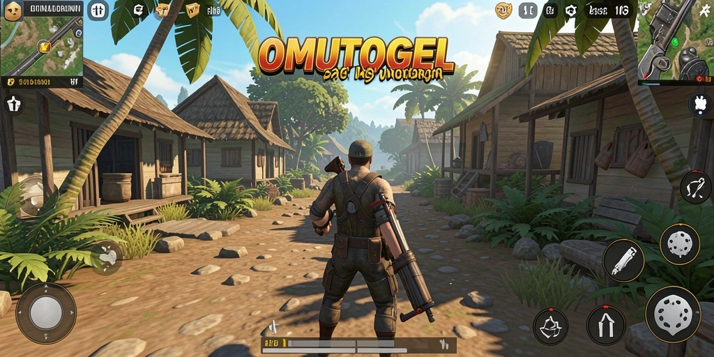 Tampilan gameplay epic di dunia terbuka OMUTOGEL.