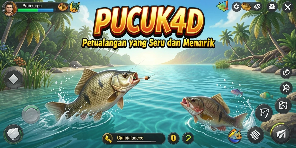 Tangkapan ikan besar dalam gameplay PUCUK4D yang menantang.