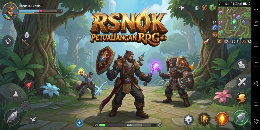 Tampilan grafik menawan dari petualangan RSNOK.