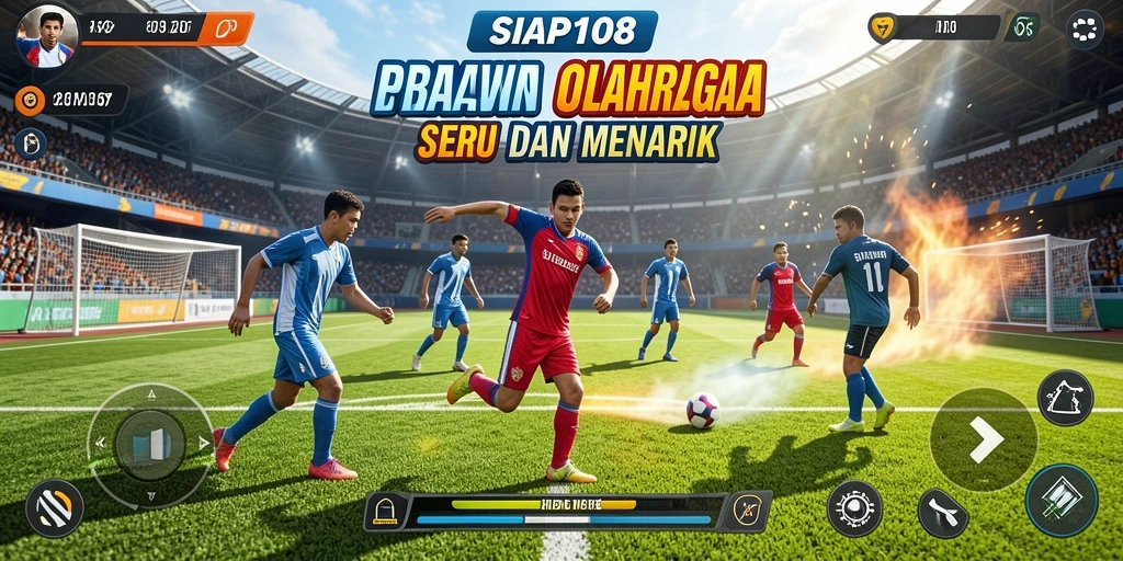 Tampilan gameplay seru dan interaktif dari SIAP108.