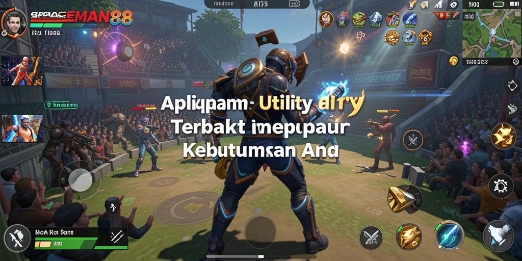 Tampilan antarmuka SPACEMAN88 yang intuitif dan fungsional.